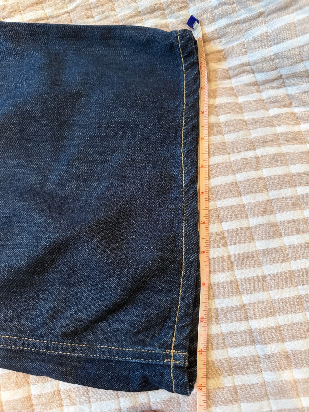 NWT H&M Wide Leg Pleated Denim Trousers Blue Jeans - Size 6 / 38 - Picture 7 of 7